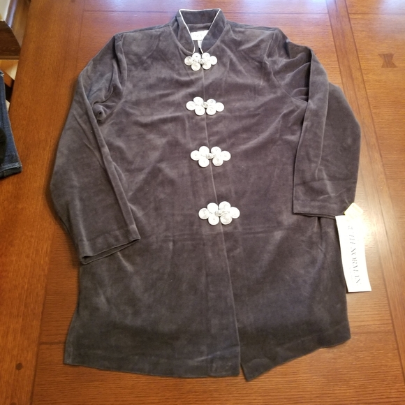 Ruth Norman NY Vintage Velvet Jacket Medium NWT - Picture 1 of 8